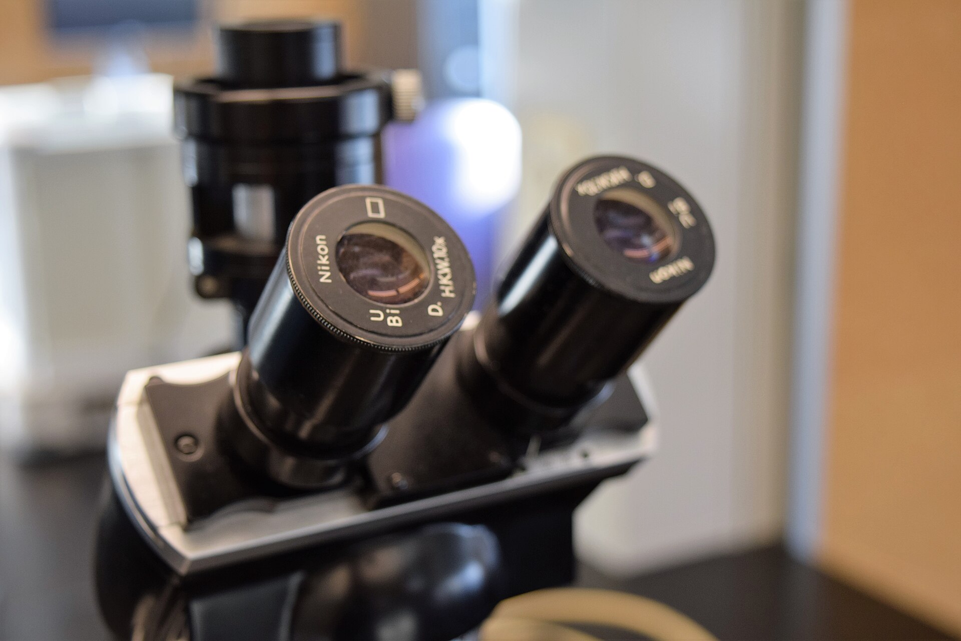 Microscope — J.N. Eskra, CC BY-SA 4.0, via Wikimedia Commons